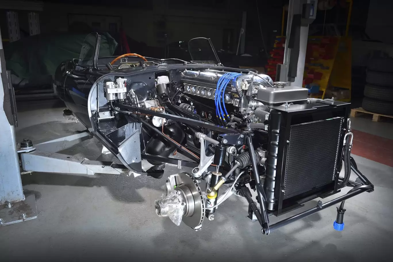 Classic car radiator