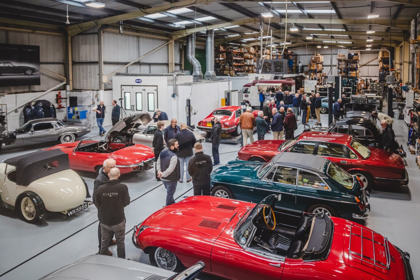 Classic car restorer, Clayton Classics