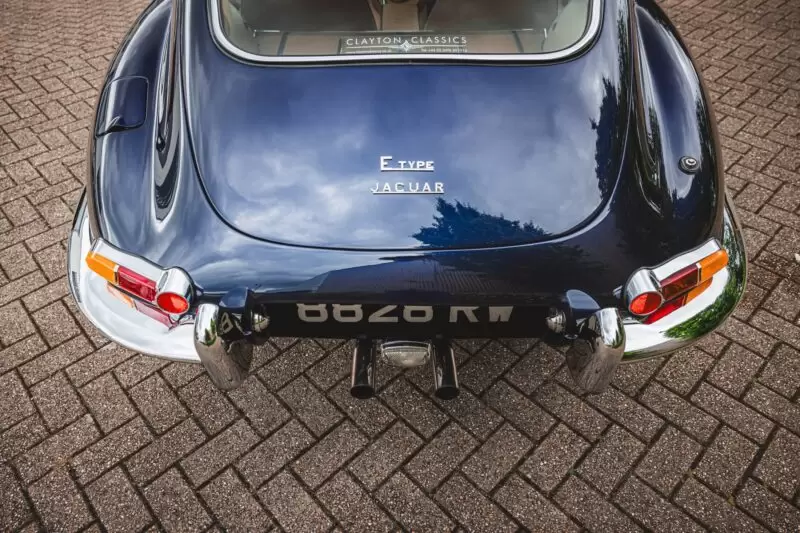 E-Type boot badge