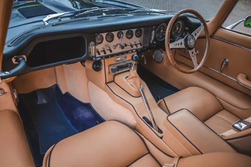 E-Type interior