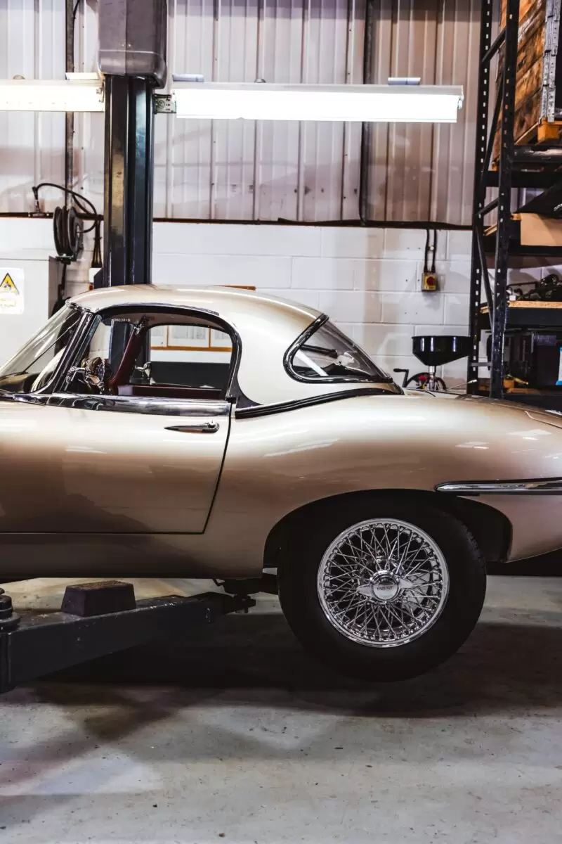 side profile E-Type