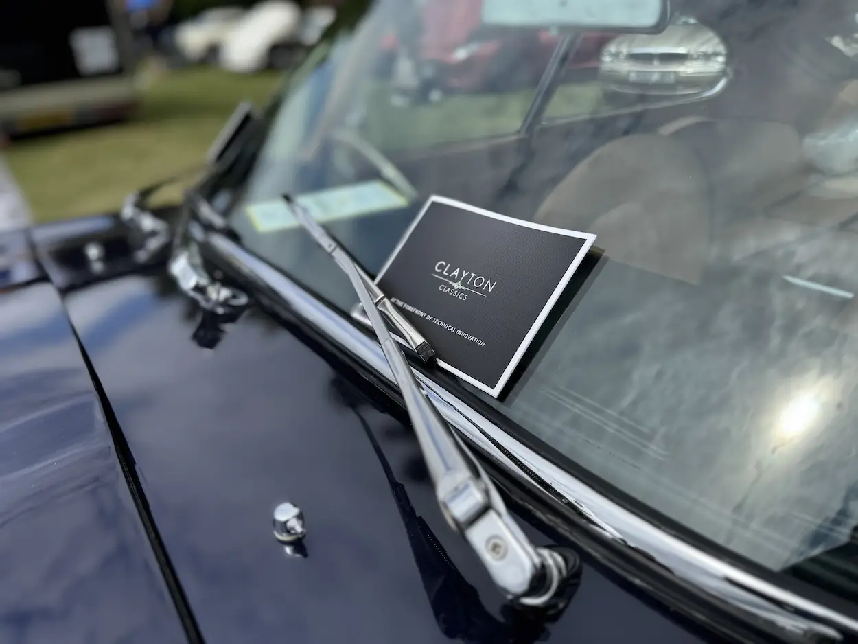 Classic car experts, Clayton Classics, at Cars at the Spa in Warwickshire 2025