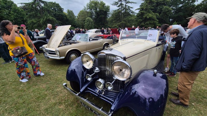 Classics on display at Leamington Spa' Cars at the Spa2025